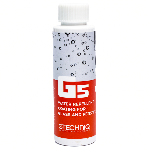 Gtechniq G5 Water Repellent Coating For Glass And Perspex 100 ml